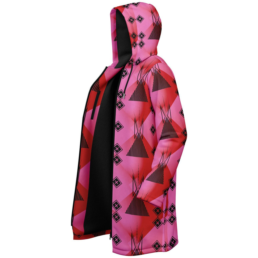 $NiieihiiNookei Zipper Cloak - AOP