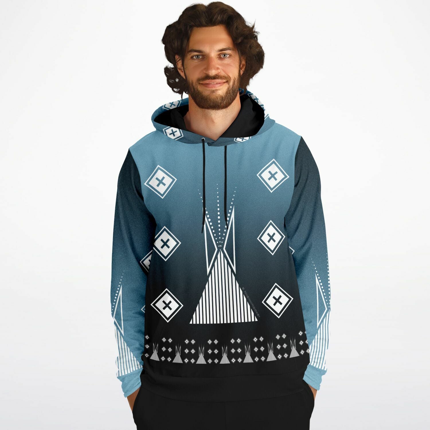 $NiieihiiNookei Athletic Hoodie - AOP