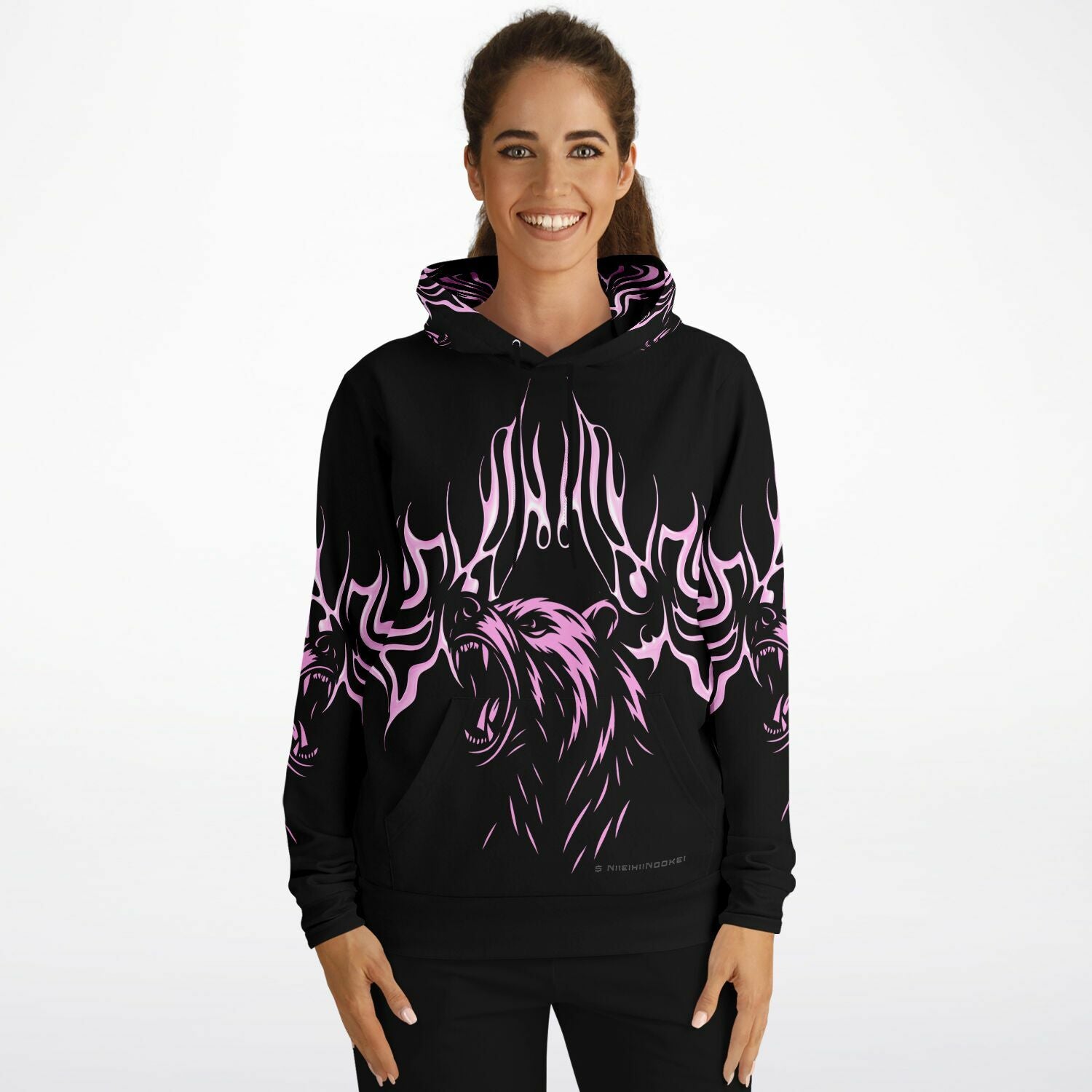 $NiieihiiNookei Athletic Hoodie - AOP