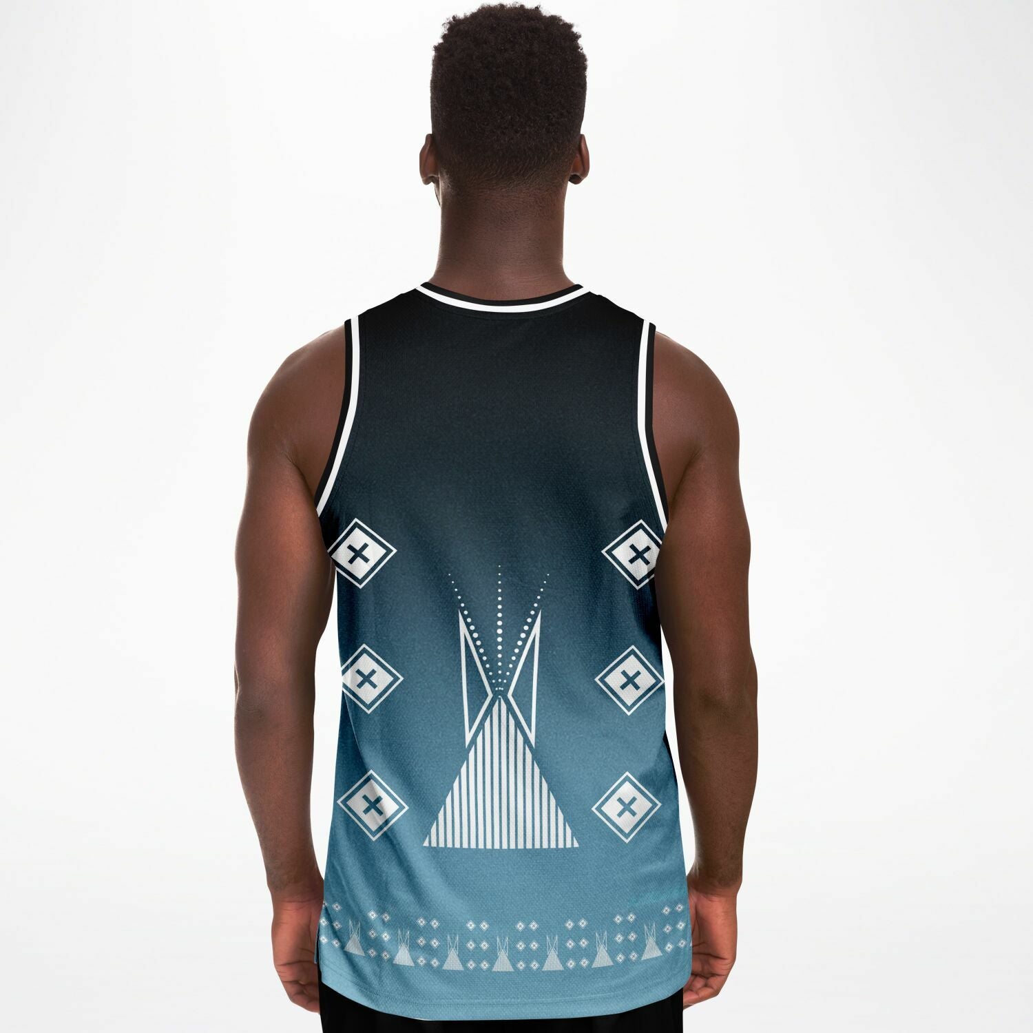 $NiieihiiNookei Basketball Jersey Rib - AOP