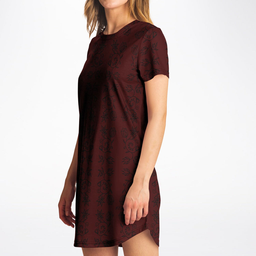 $NiieihiiNookei T-Shirt Dress - AOP