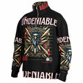 $NiieihiiNookei Heavyweight Oversized Quarter Zip Sweatshirt - AOP