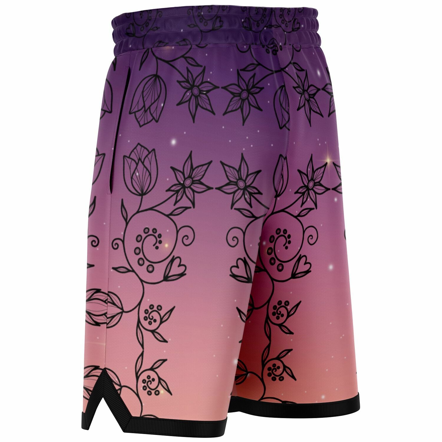 $NiieihiiNookei Basketball Short Rib - AOP