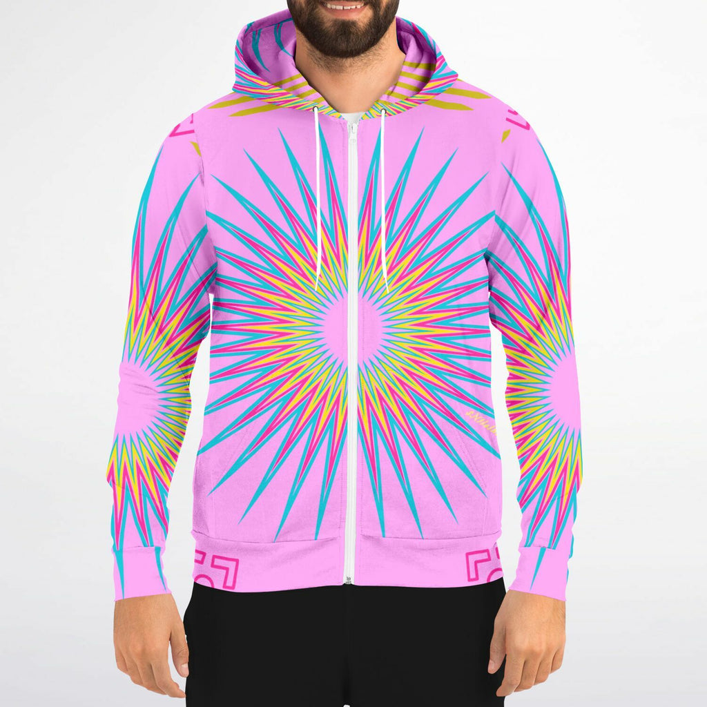 $NiieihiiNookei Fashion Zip-Up Hoodie - AOP