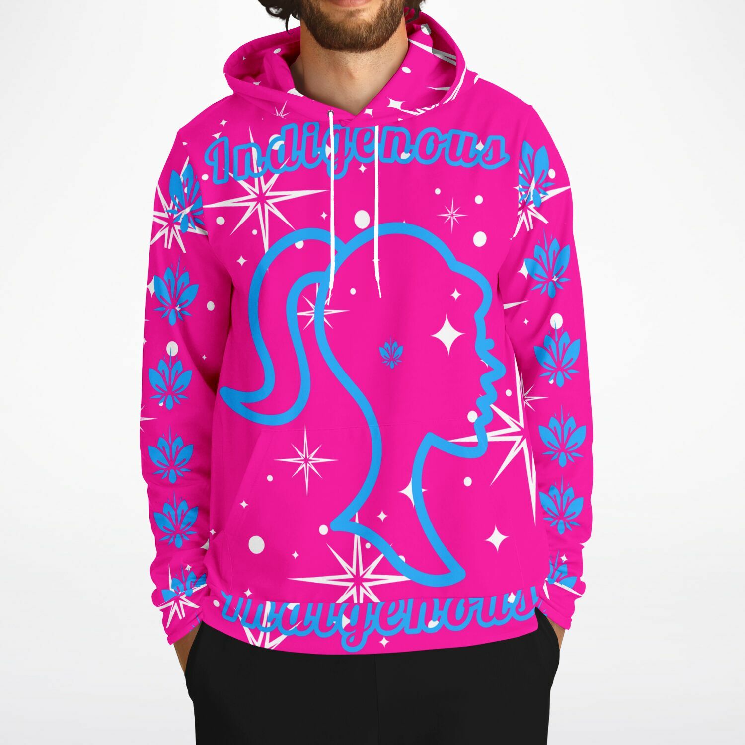 $NiieihiiNookei Athletic Hoodie - AOP