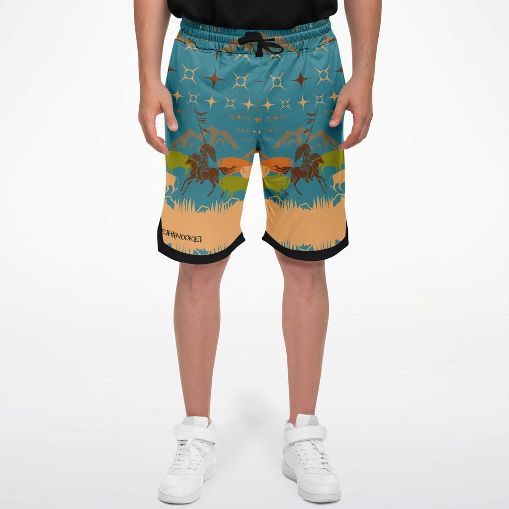 $NiieihiiNookei Basketball Short Rib - AOP