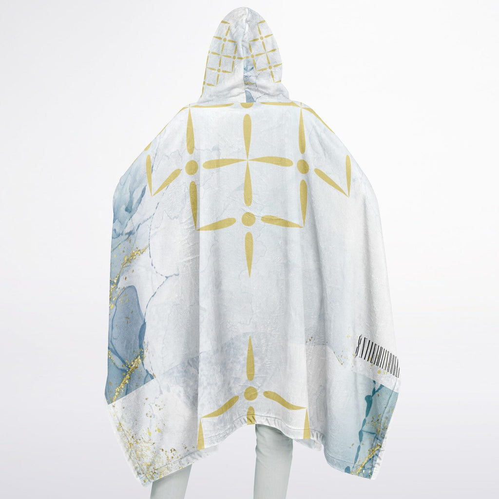 $NiieihiiNookei Flannel Blanket Poncho - AOP