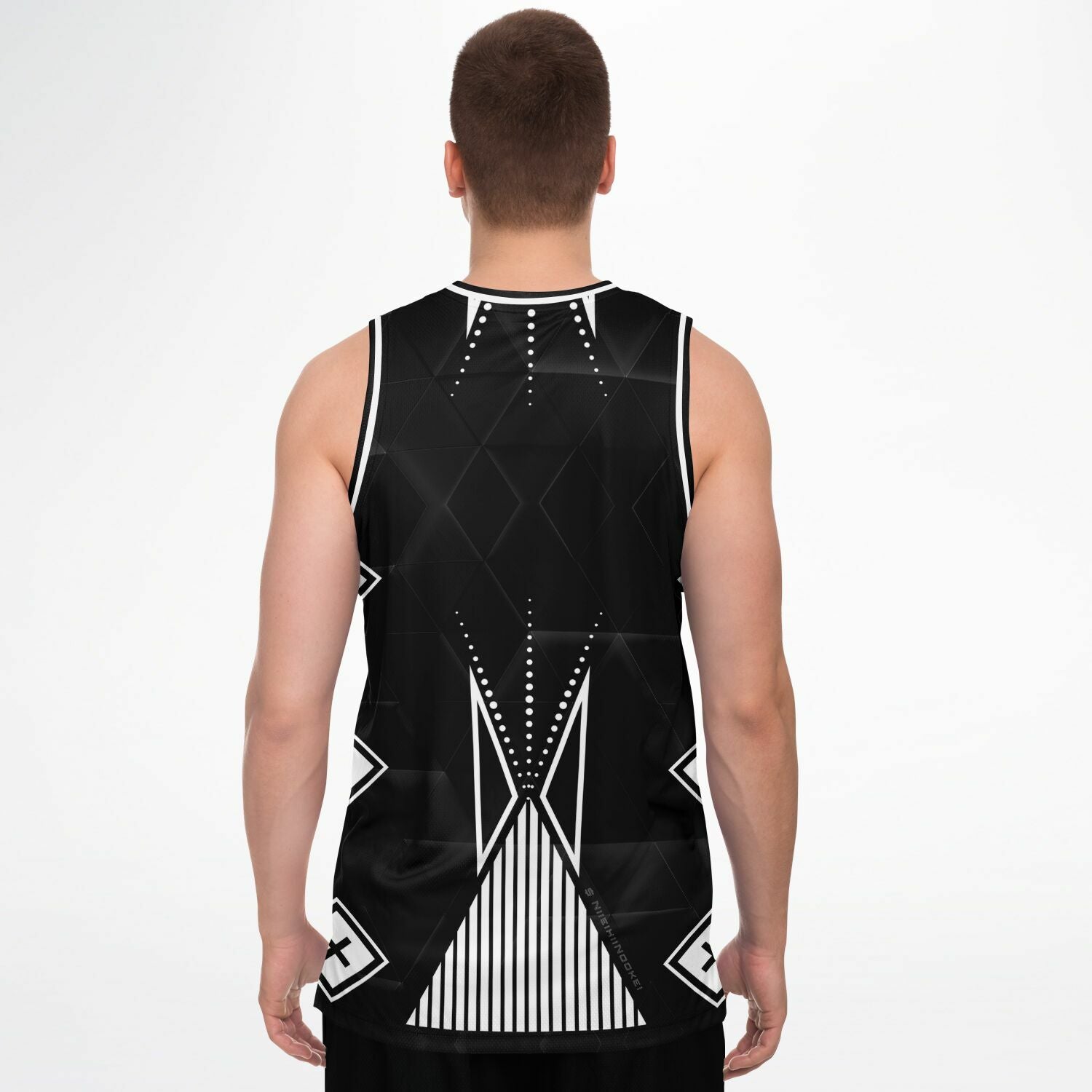 $NiieihiiNookei Basketball Jersey Rib - AOP
