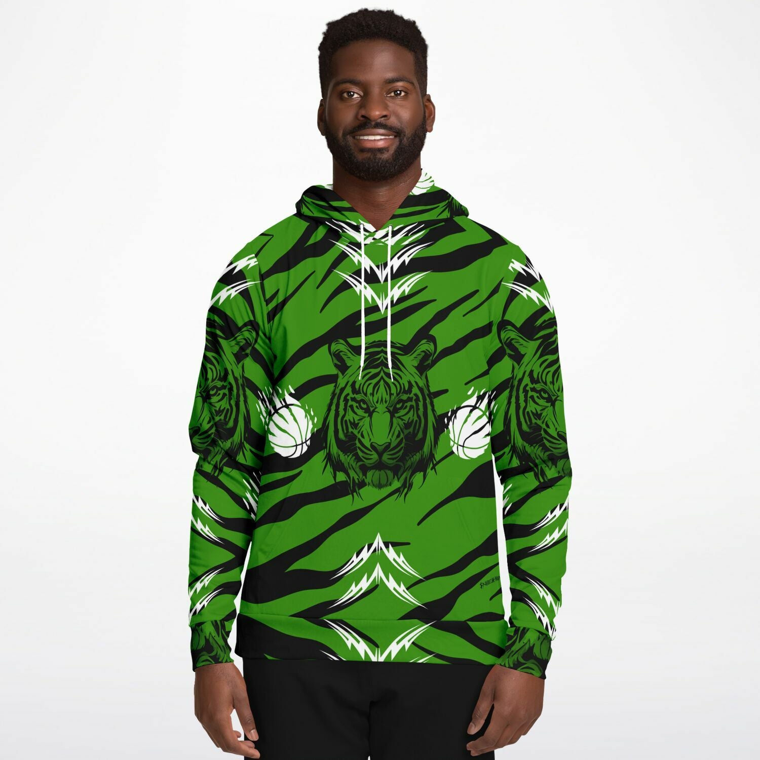 $NiieihiiNookei Custom Basketball Hoodie - AOP