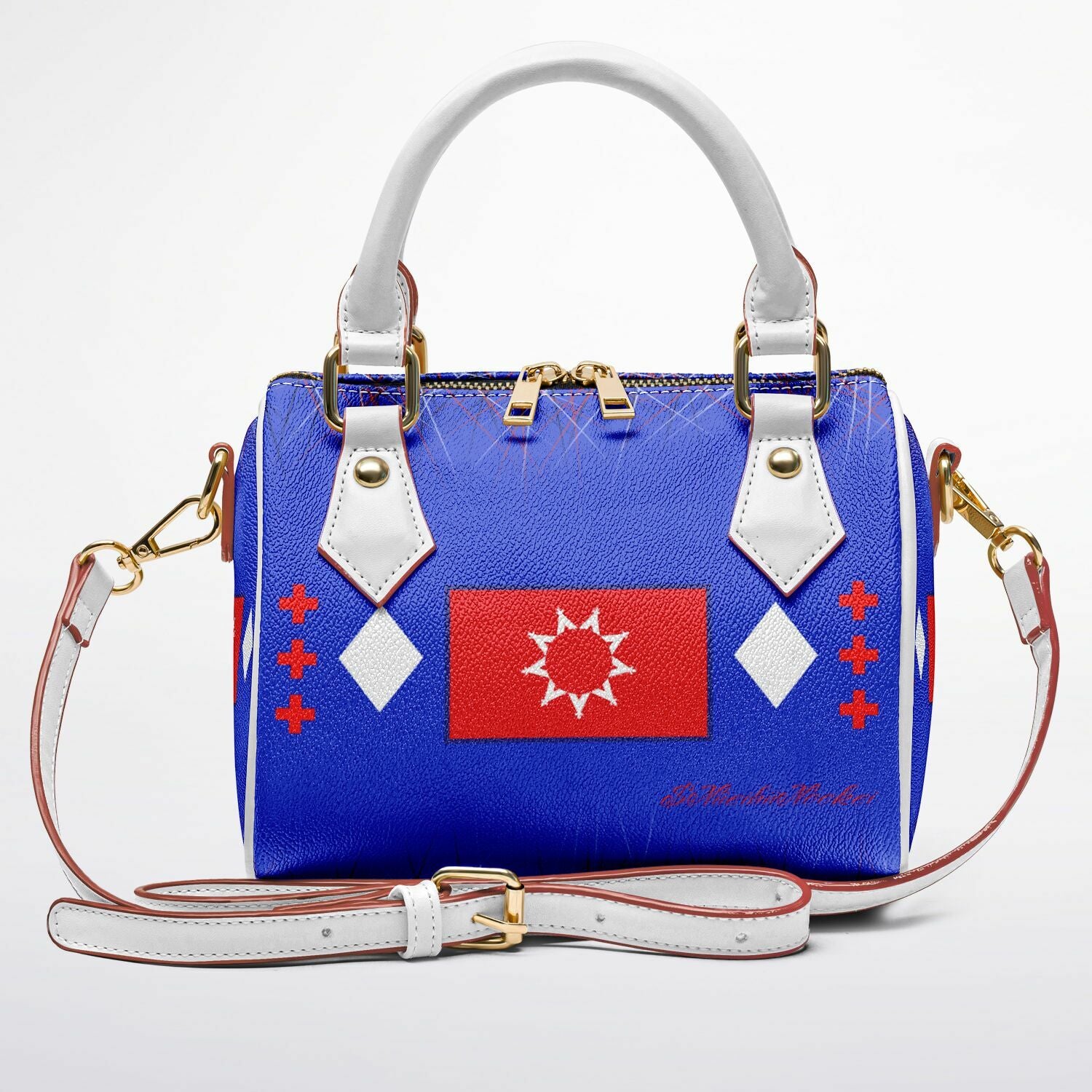 $NiieihiiNookei OST Flag Crossbody Handbag - AOP