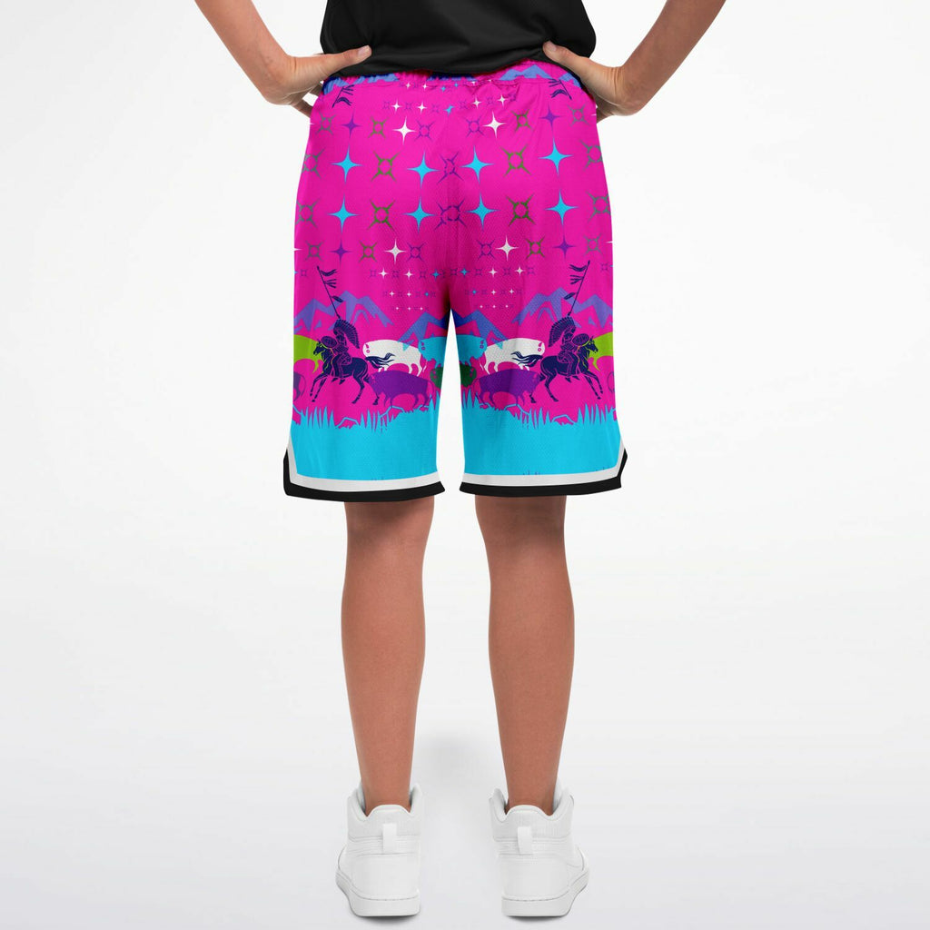$NiieihiiNookei Basketball Short Rib - AOP