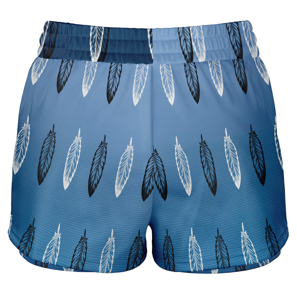 $NiieihiiNookei Women's 2-in-1 Shorts - AOP