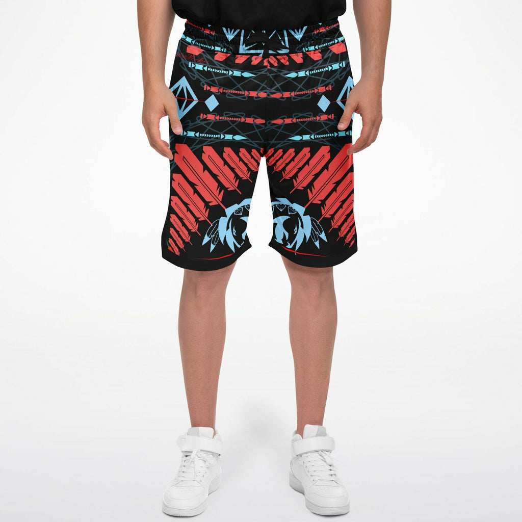 $NiieihiiNookei Basketball Short Rib - AOP