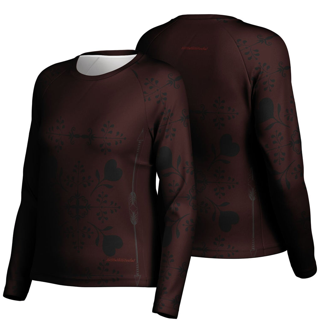 $NiieihiiNookei Women's Long Sleeve Performance Shirt - AOP