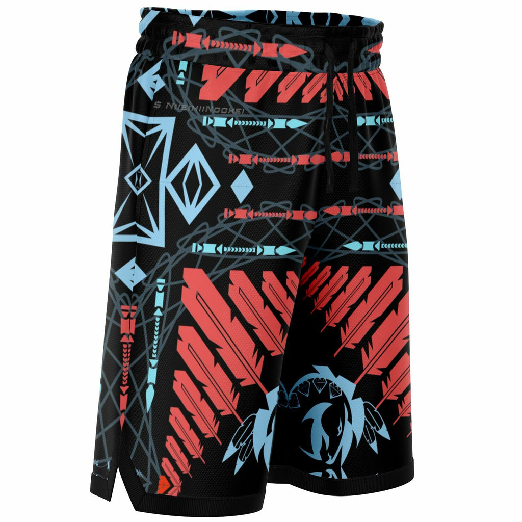 $NiieihiiNookei Basketball Short Rib - AOP