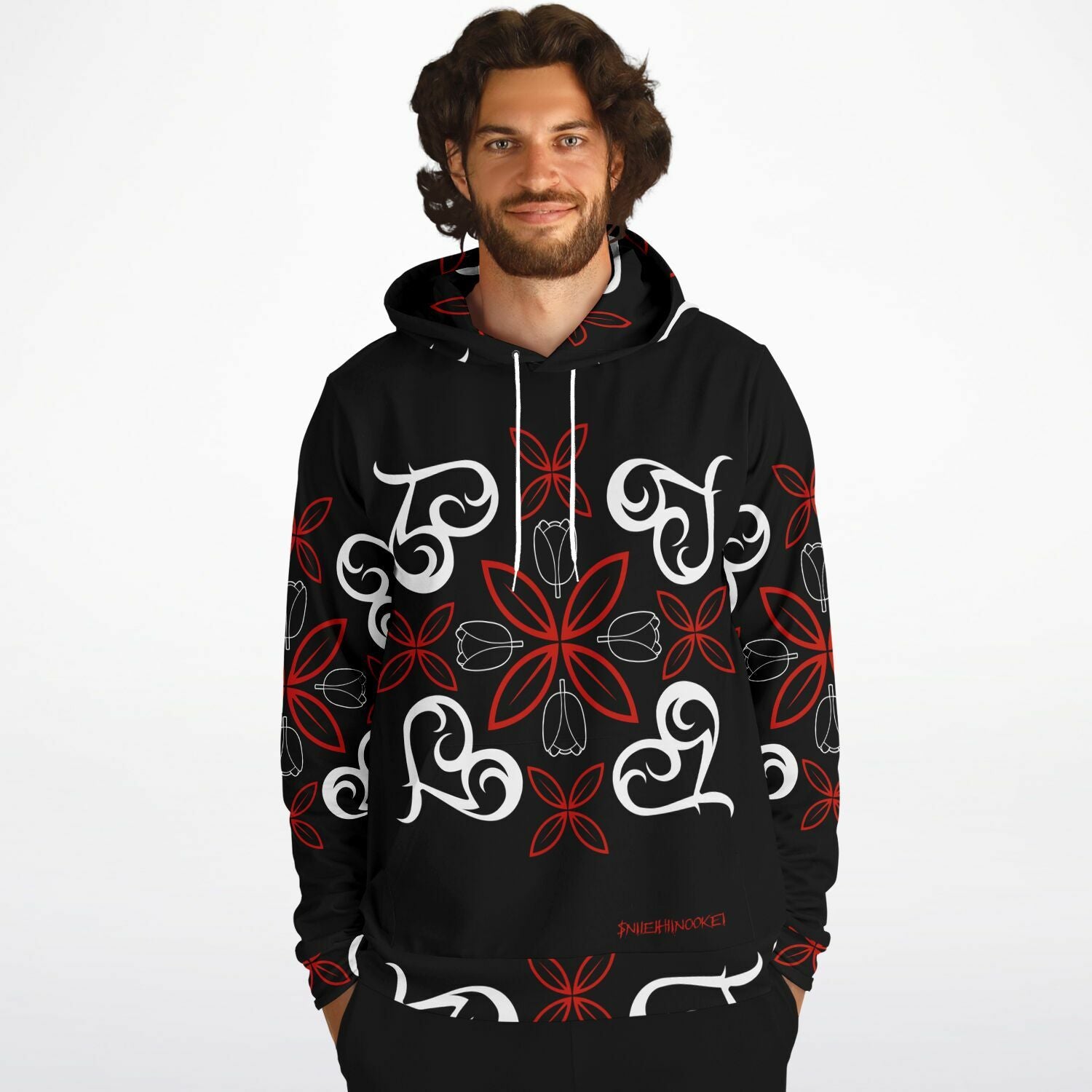$NiieihiiNookei Athletic Hoodie - AOP