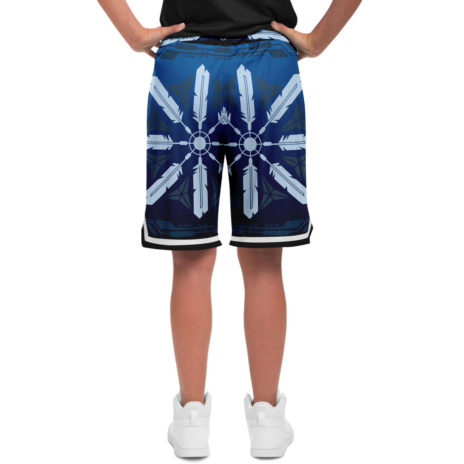 $NiieihiiNookei Basketball Short Rib - AOP