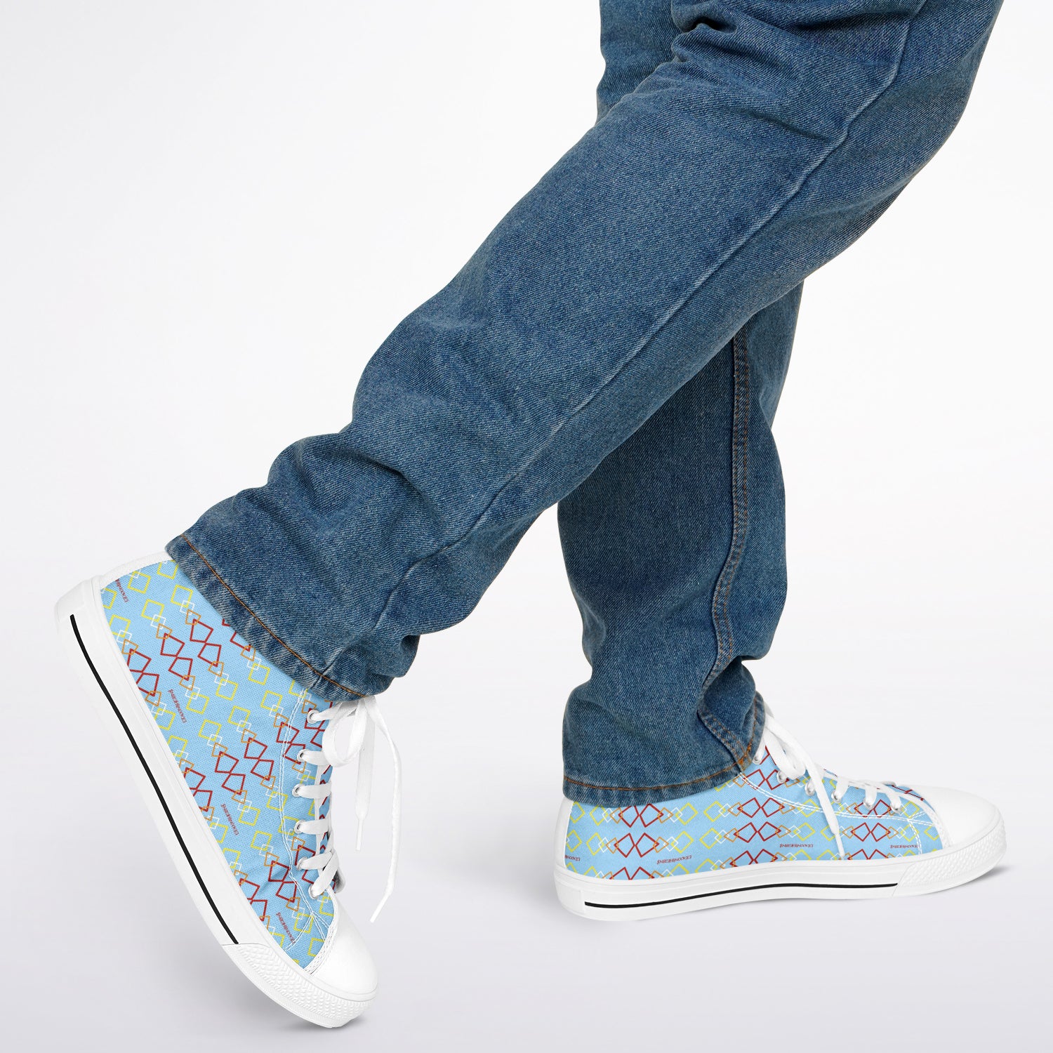 $NiieihiiNookei Urban Peak High Top Shoes - AOP