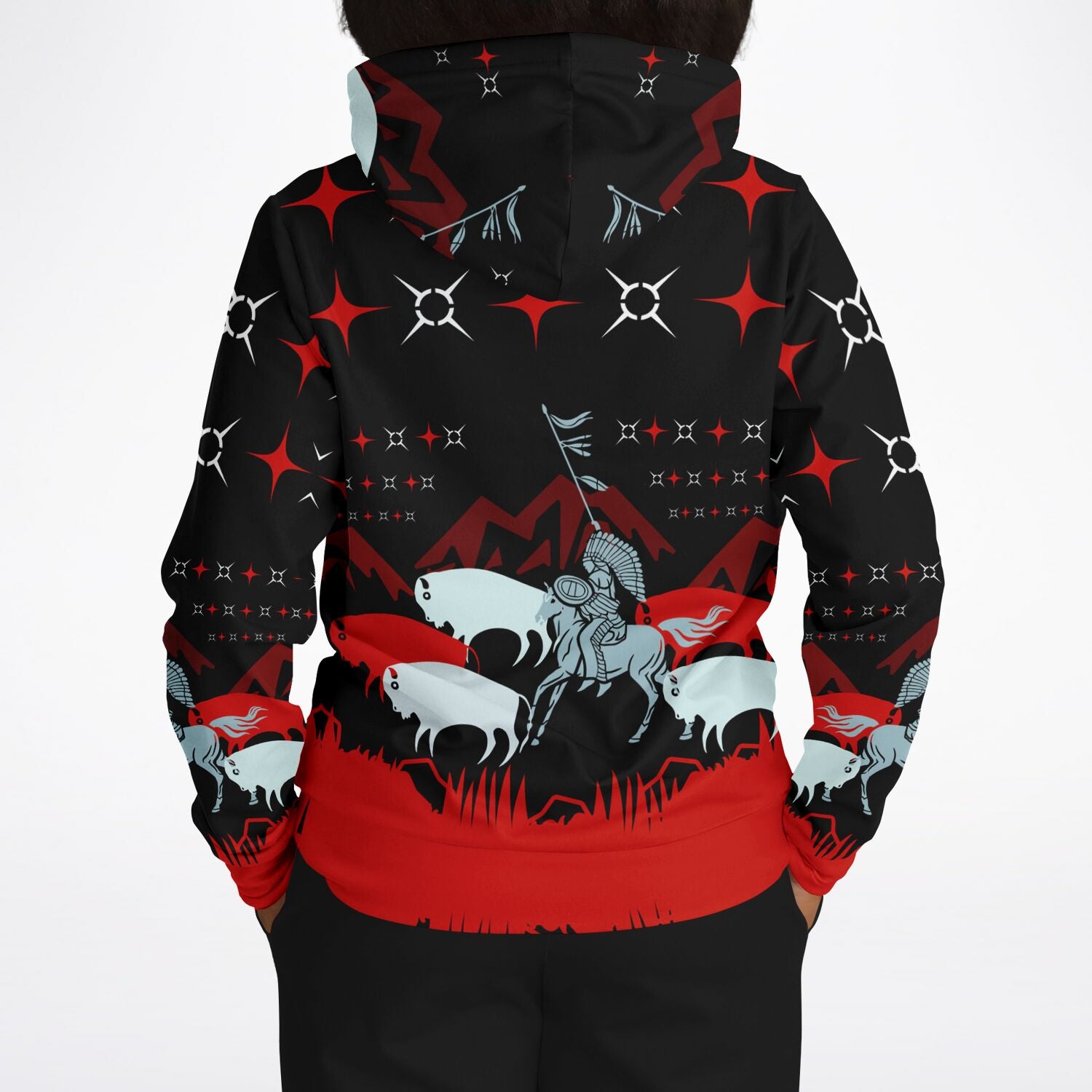$NiieihiiNookei Athletic Hoodie - AOP
