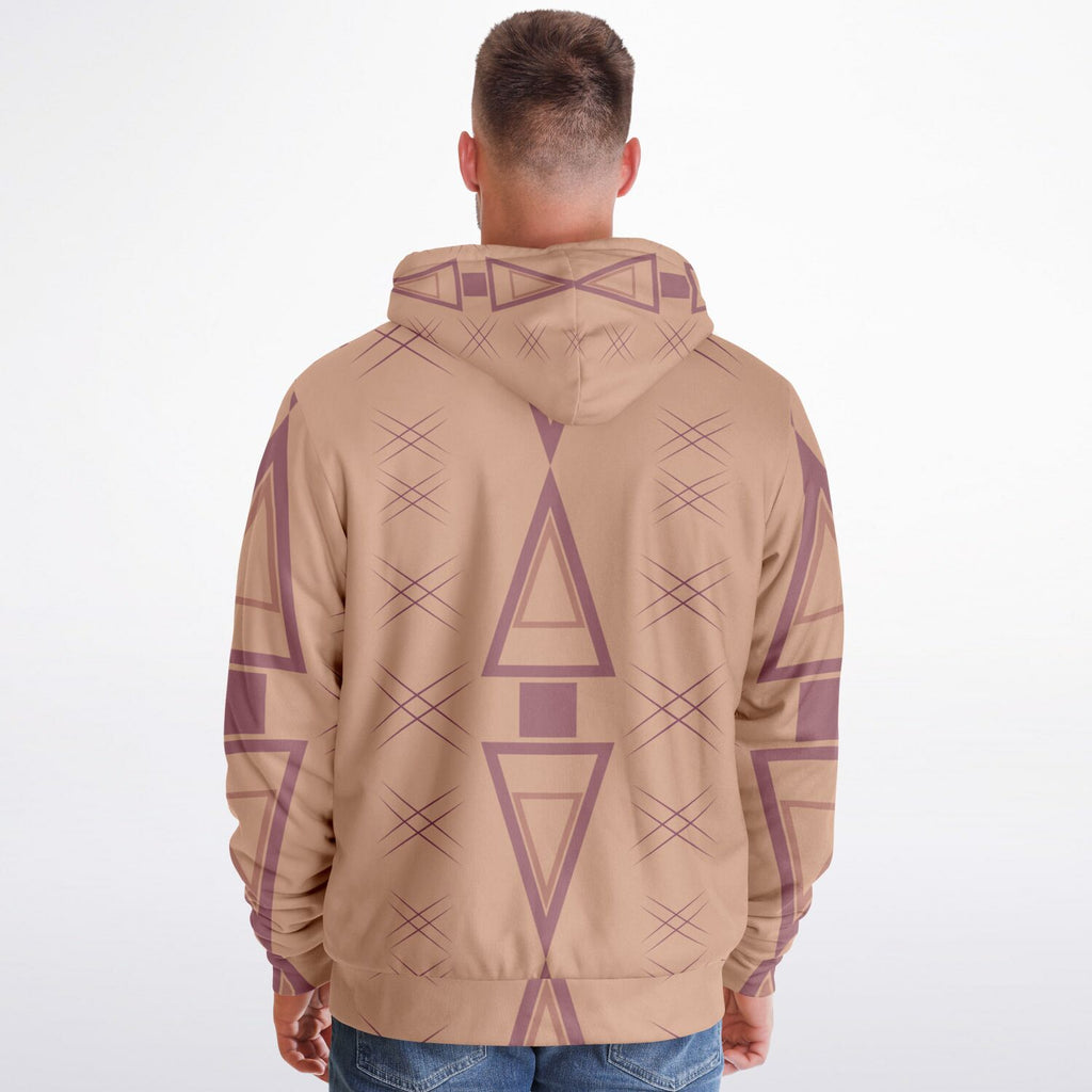 $NiieihiiNookei Microfleece Ziphoodie - AOP