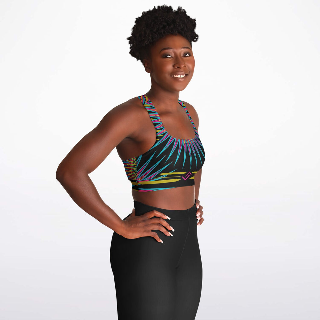 $NiieihiiNookei Padded Sports Bra - AOP