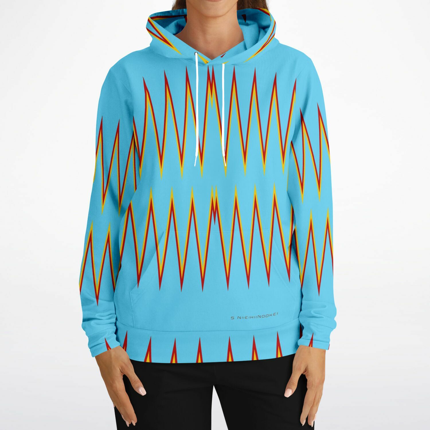 $NiieihiiNookei Athletic Hoodie - AOP