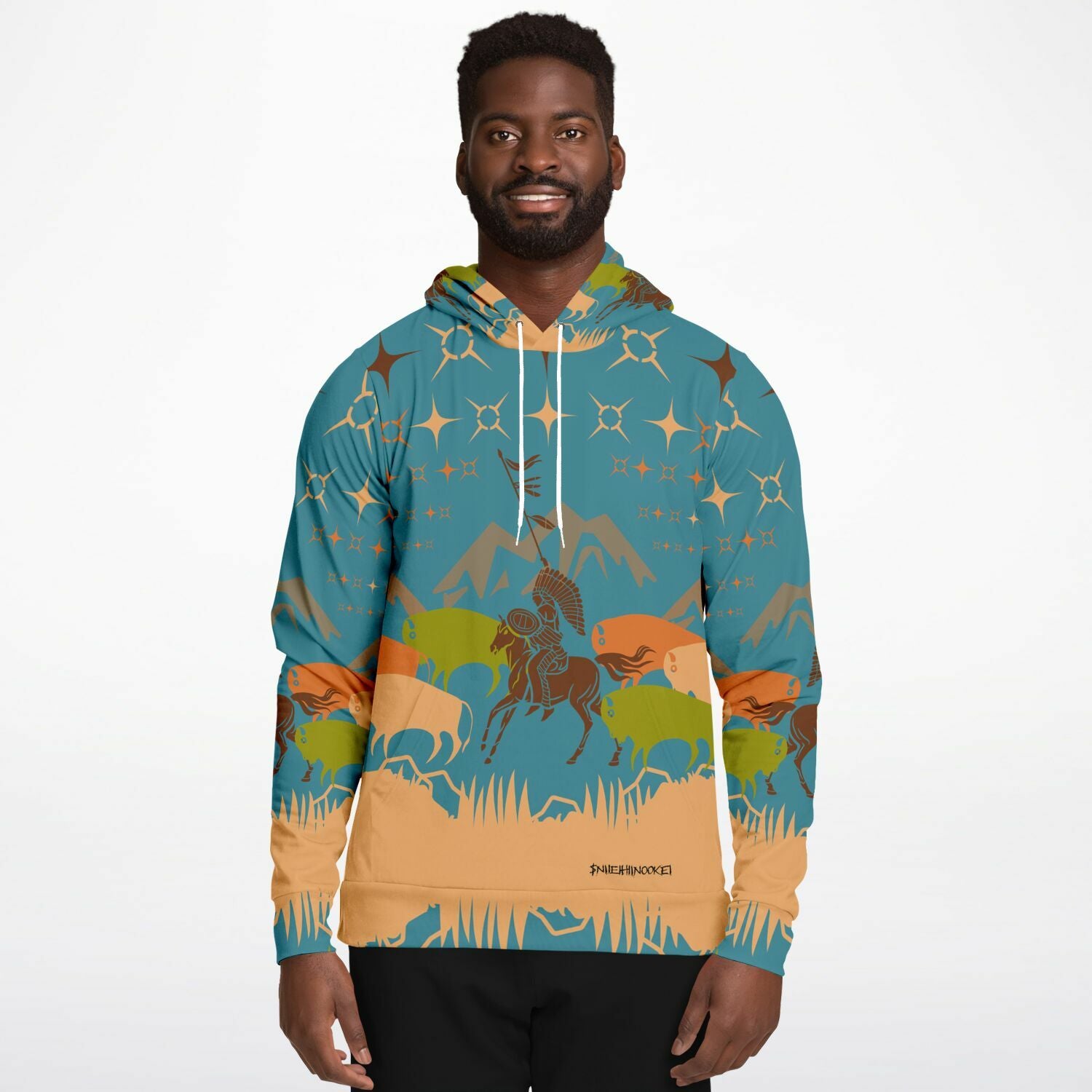 $NiieihiiNookei Athletic Hoodie - AOP