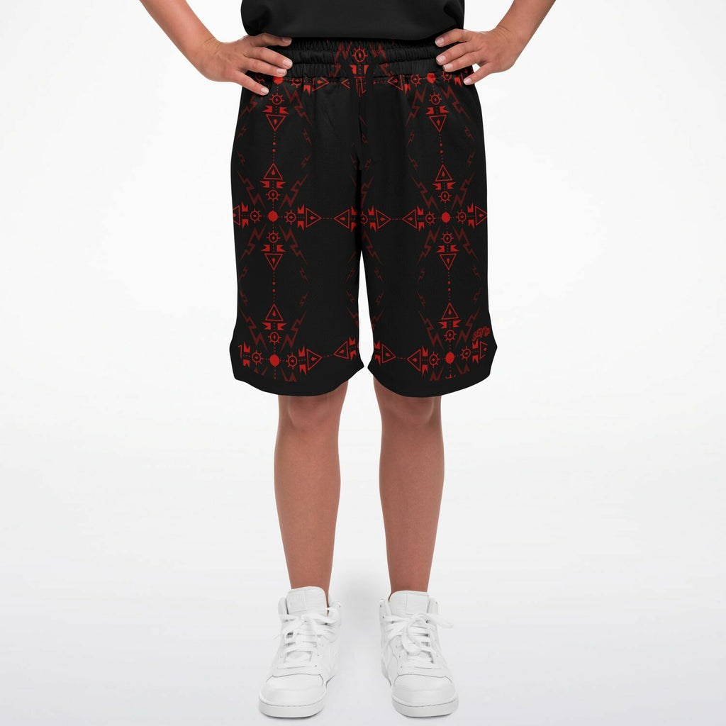$NiieihiiNookei Basketball Short Rib - AOP