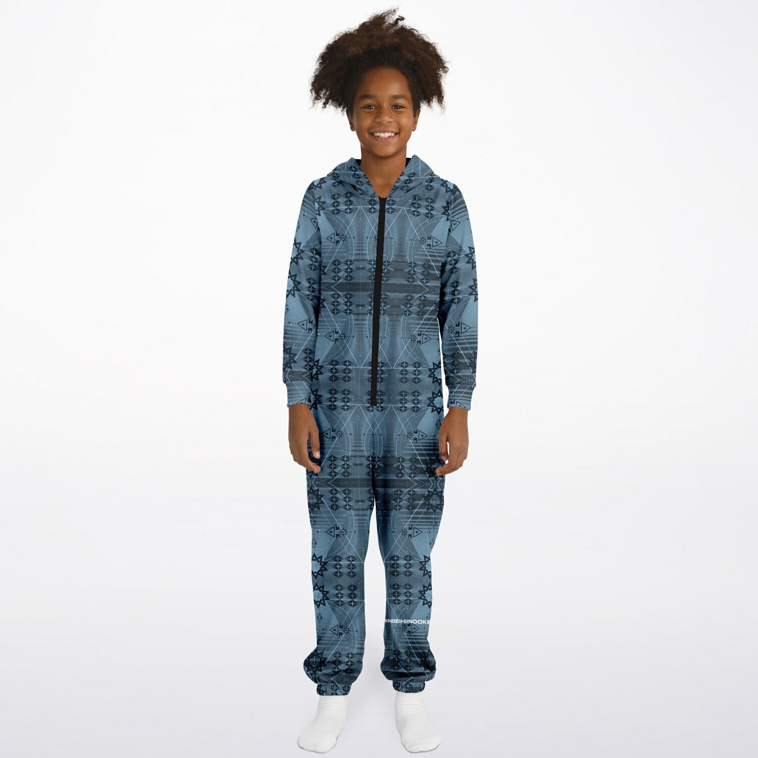 $NiiehiiNookei Athletic Kids Jumpsuit - AOP