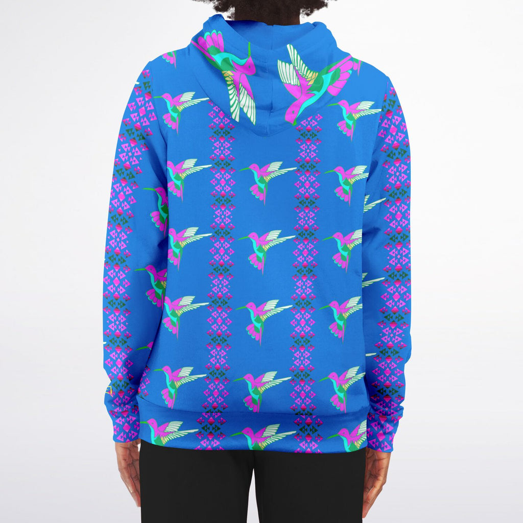 $NiieihiiNookei Athletic Zip-Up Hoodie - AOP