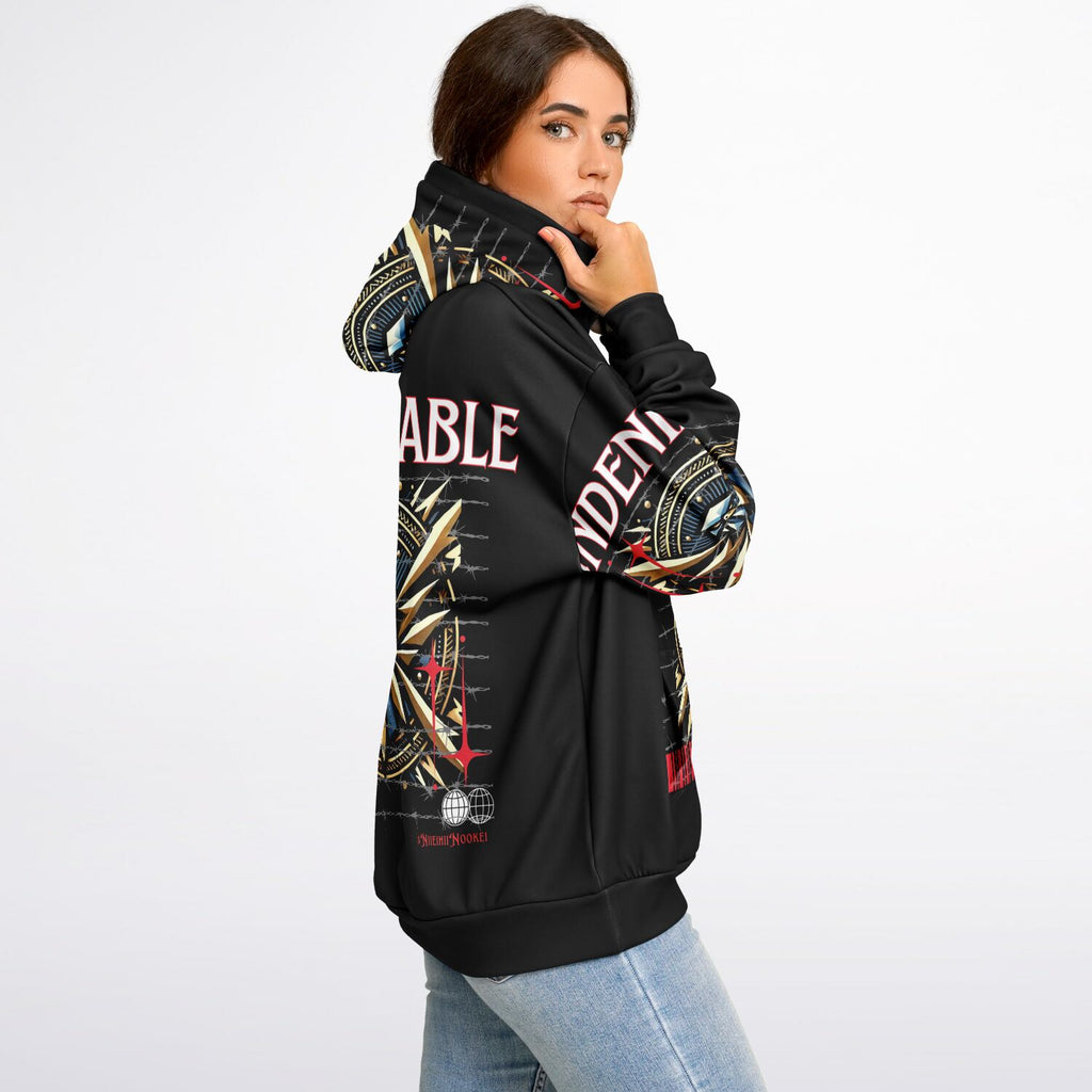 $NiieihiiNookei Heavyweight Oversized Hoodie - AOP