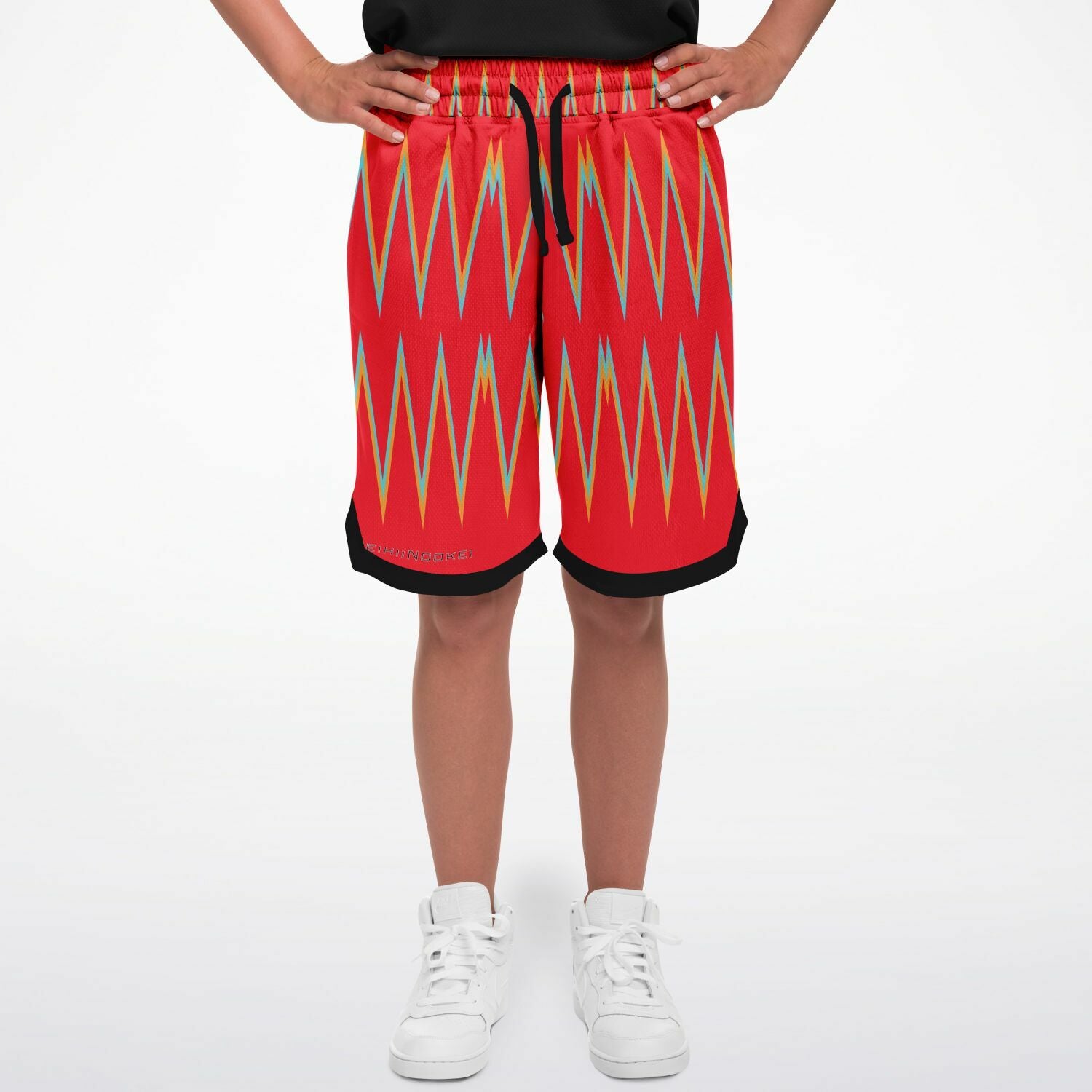 $NiieihiiNookei Basketball Short Rib - AOP