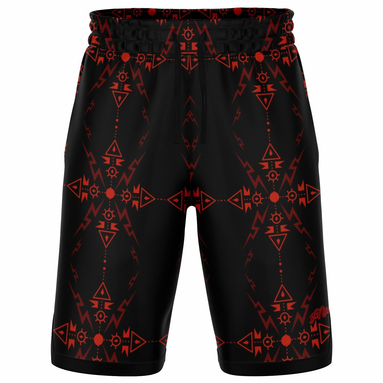 $NiieihiiNookei Basketball Short Rib - AOP