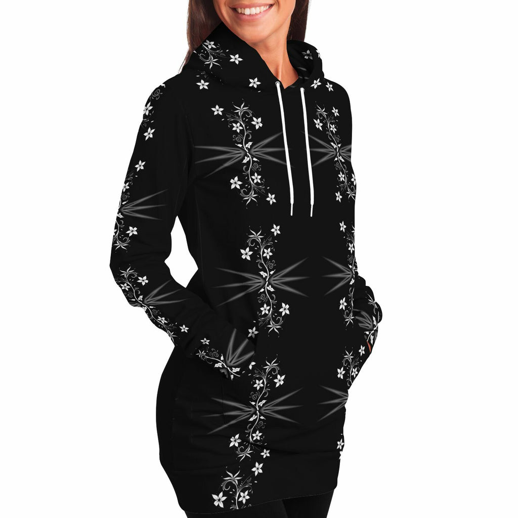 $NiieihiiNookei Athletic Longline Hoodie - AOP