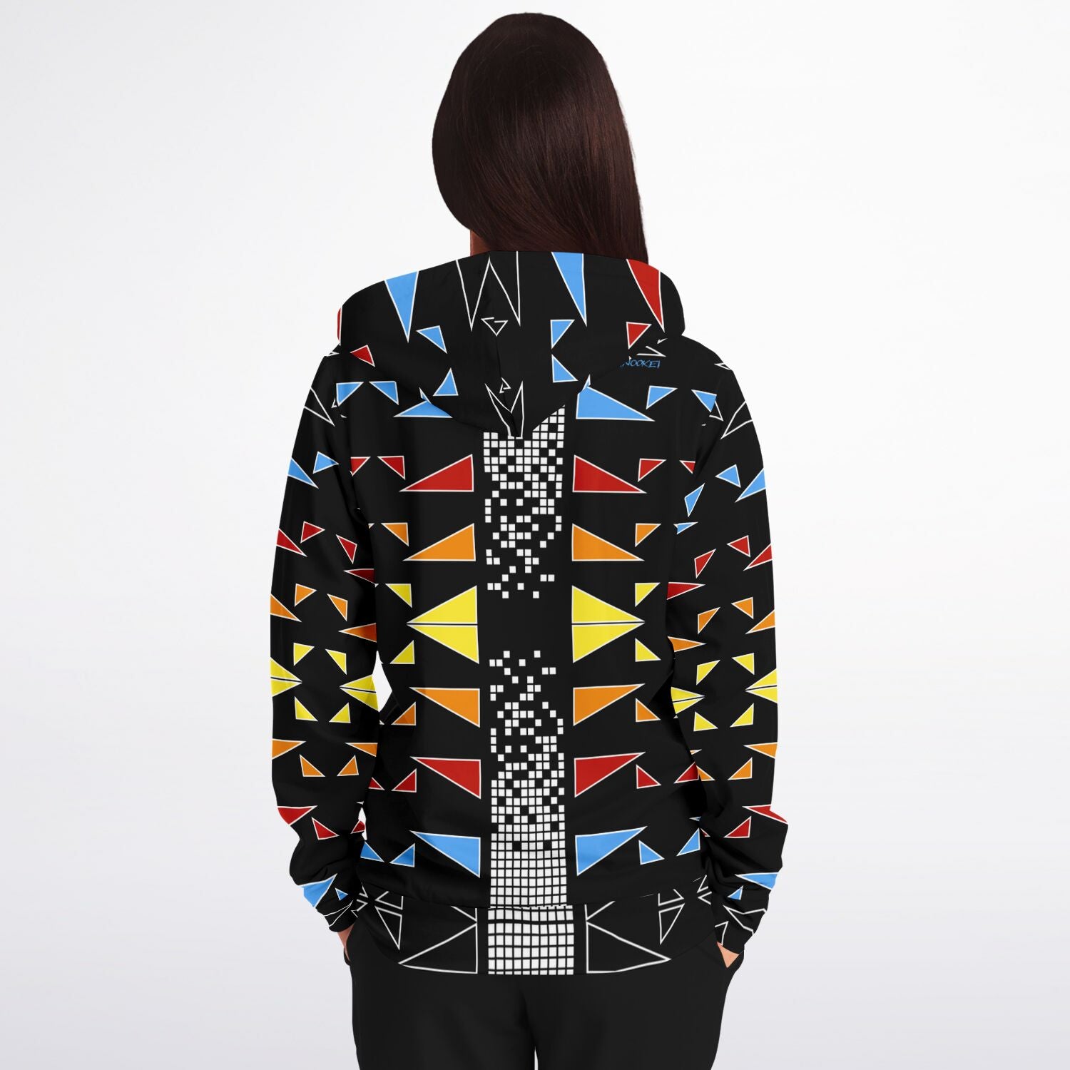 $NiieihiiNookei Fashion Zip-Up Hoodie - AOP
