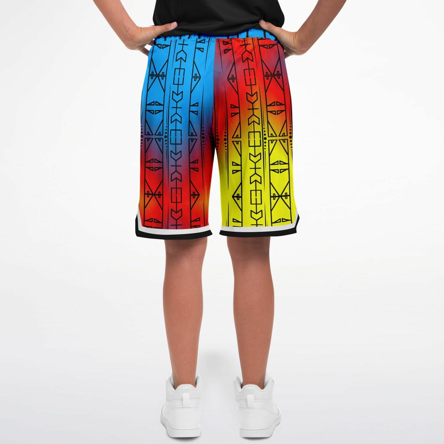 $NiieihiiNookei Basketball Short Rib - AOP