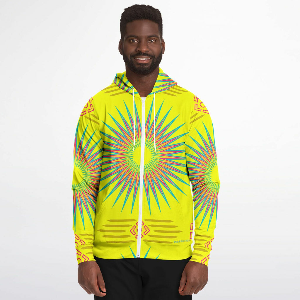 $NiieihiiNookei Fashion Zip-Up Hoodie - AOP