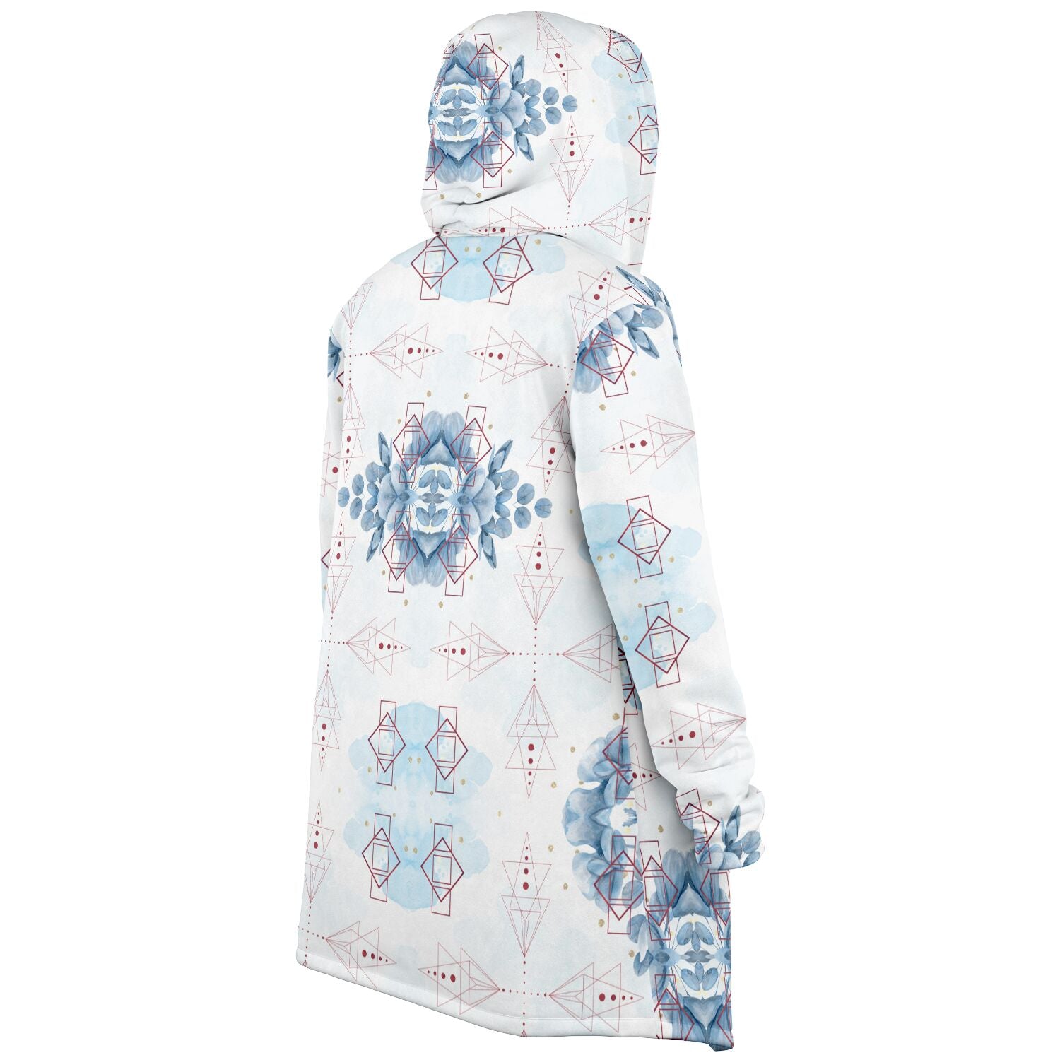 $NiieihiiNookei Microfleece Cloak - AOP