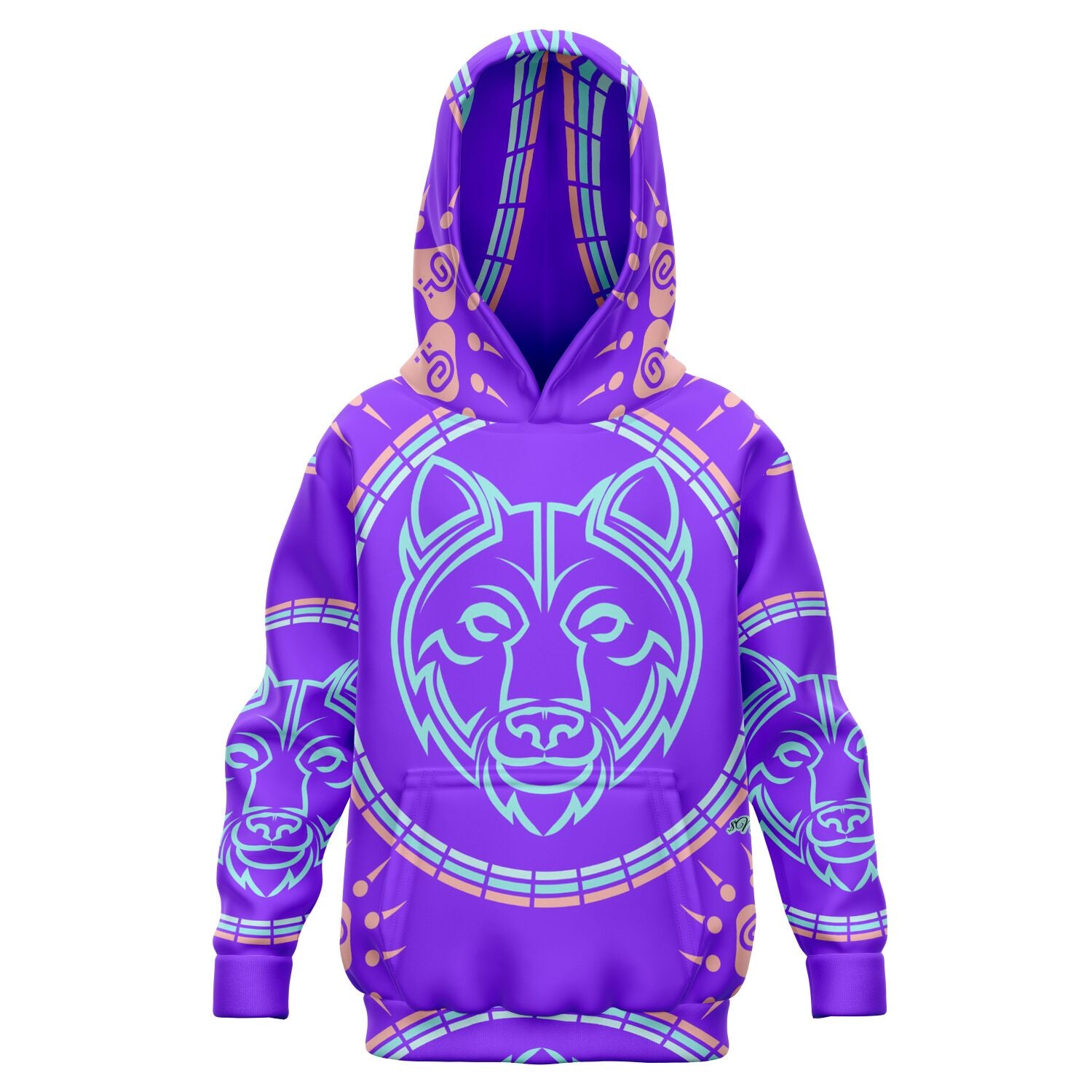 $NiieihiiNookei Fashion Kids Hoodie - AOP