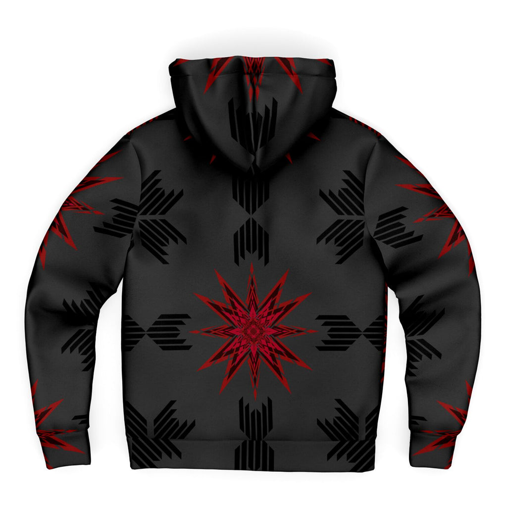 $NiieihiiNookei Microfleece Ziphoodie - AOP