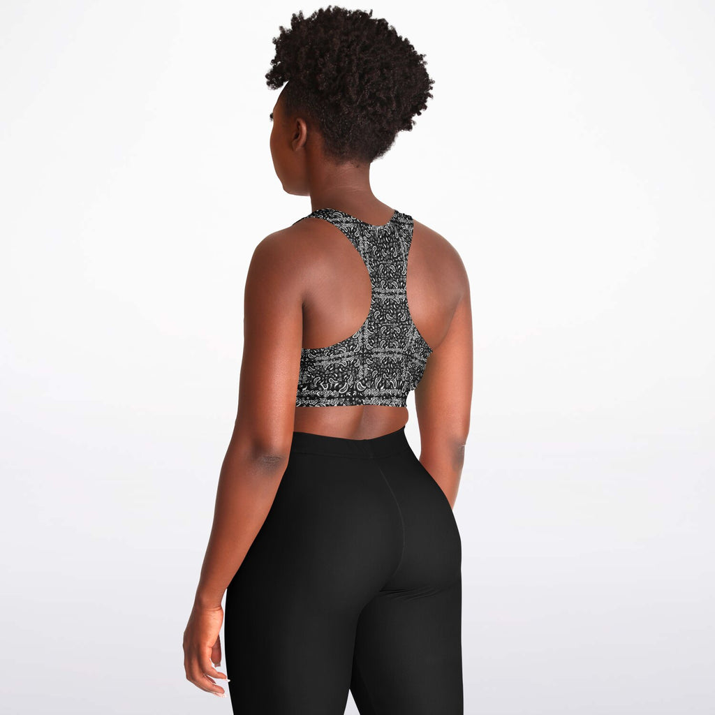$NiieihiiNookei Padded Sports Bra - AOP