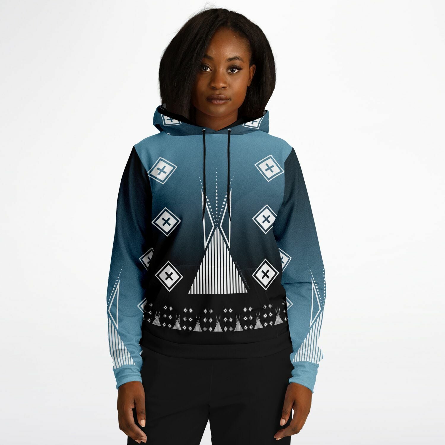 $NiieihiiNookei Athletic Hoodie - AOP