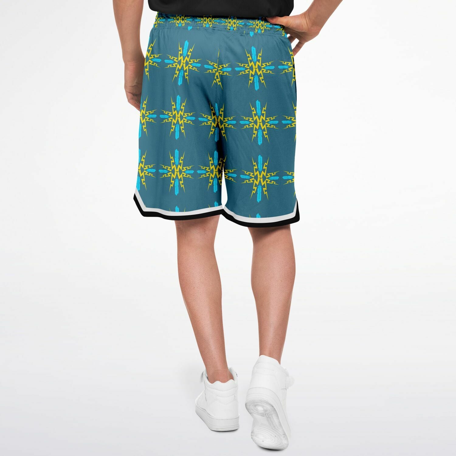 $NiieihiiNookei Basketball Short Rib - AOP