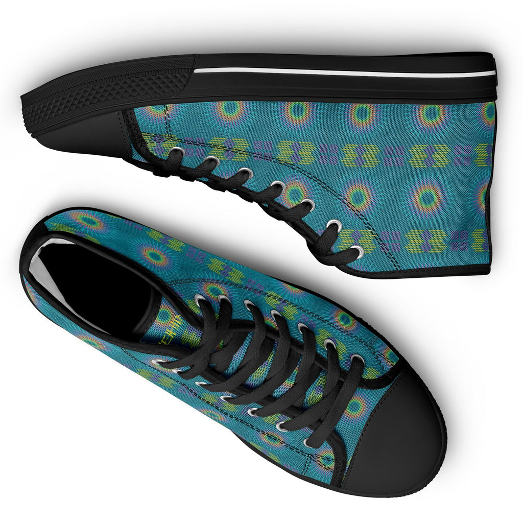$NiieihiiNookei Urban Peak High Top Shoes - AOP