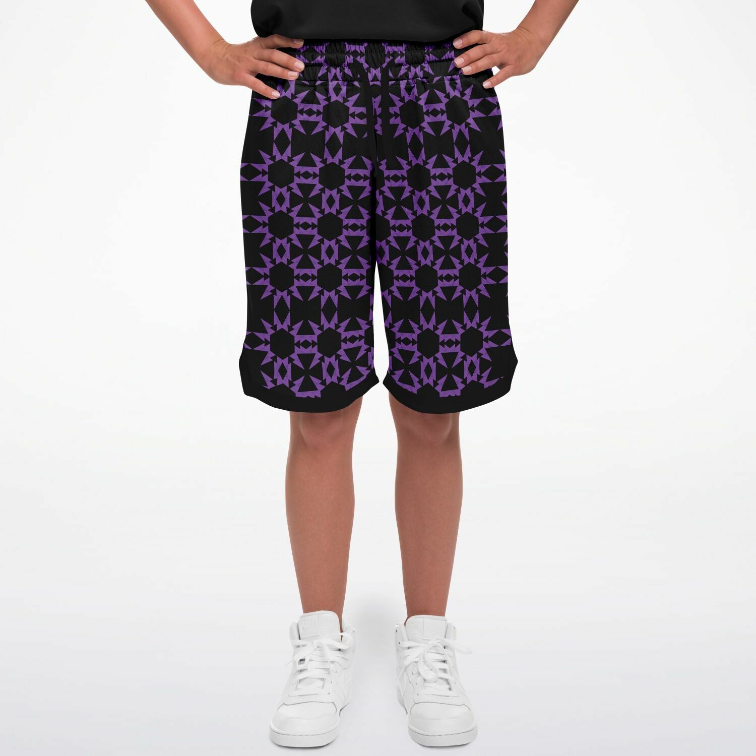 $NiieihiiNookei Basketball Short Rib - AOP