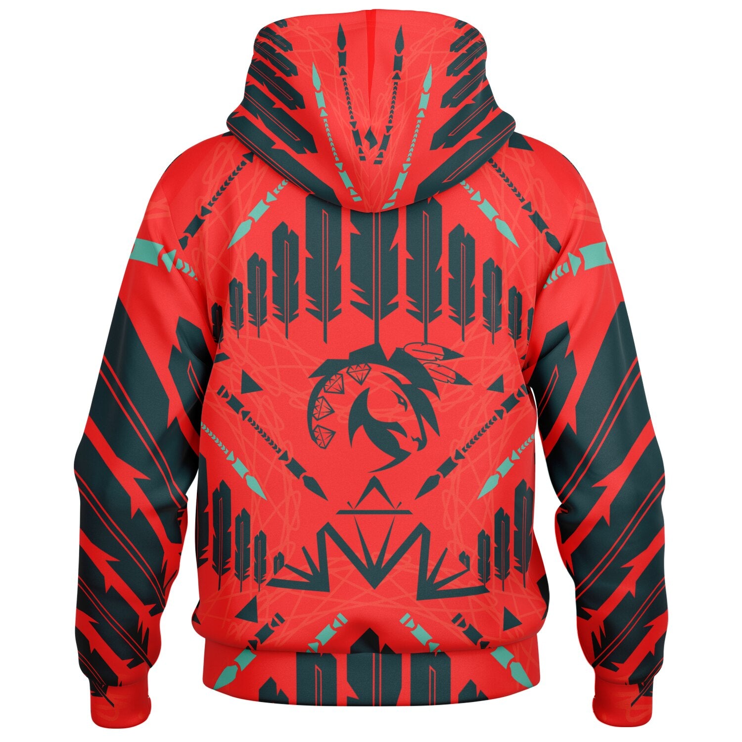$NiieihiiNookei Hooded Jacket - AOP