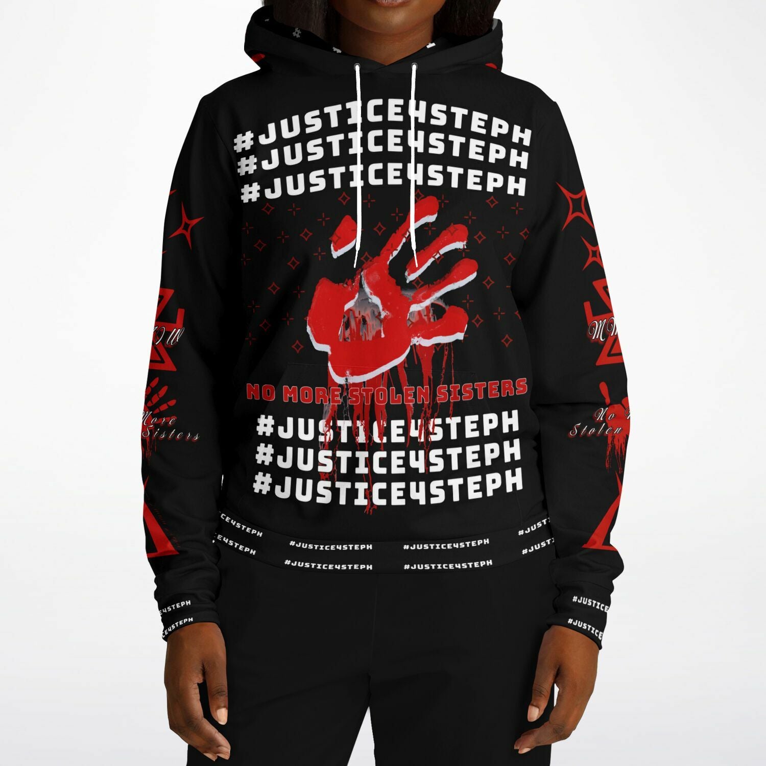 #JUSTICE4STEPH Athletic Hoodie - AOP
