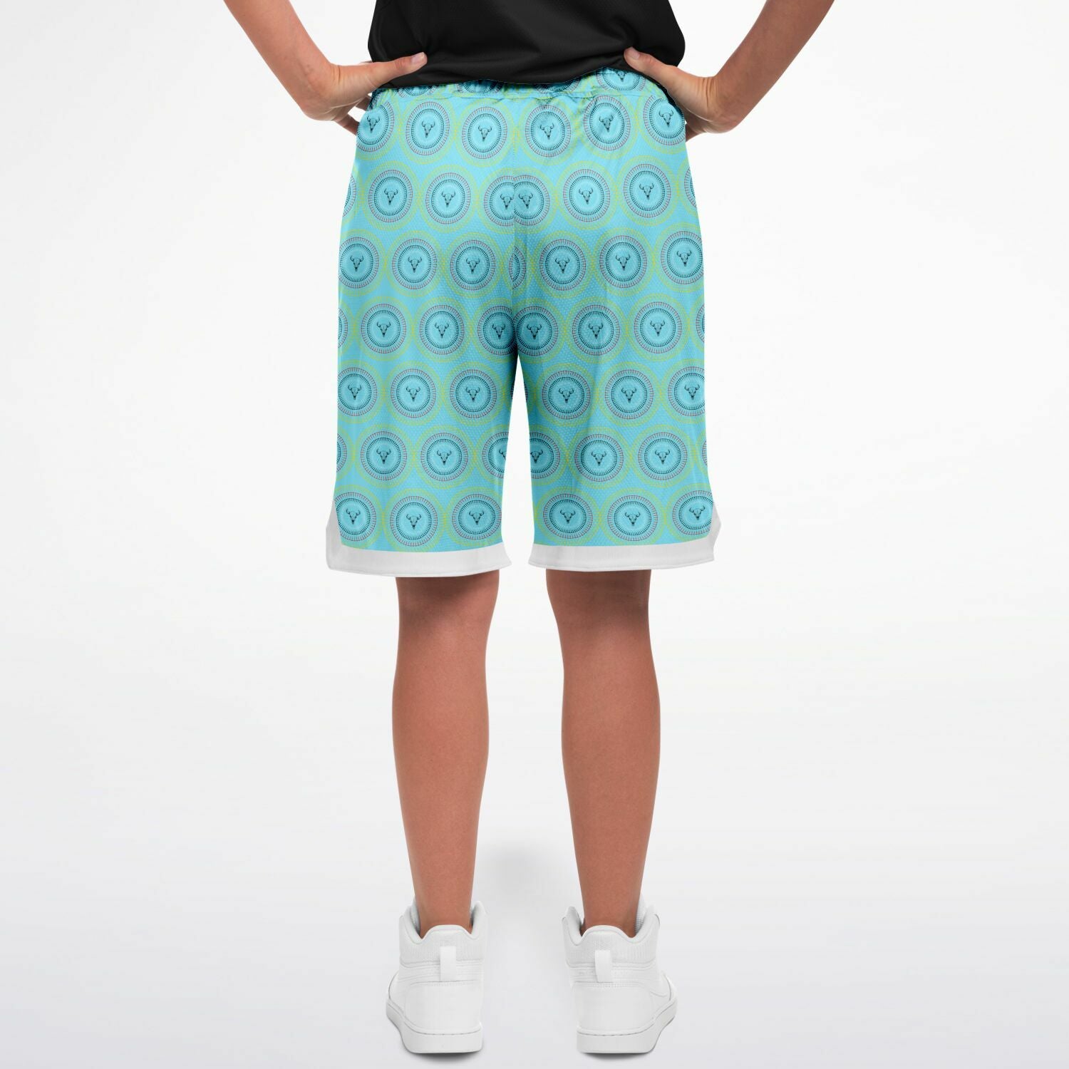 $NiieihiiNookei Basketball Short Rib - AOP 1