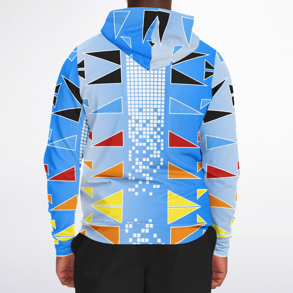 $NiieihiiNookei Fashion Zip-Up Hoodie - AOP