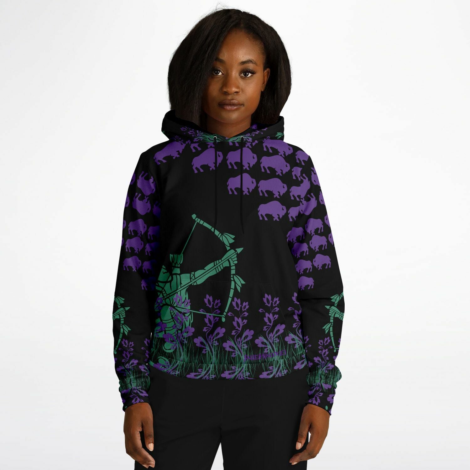 $NiieihiiNookei Athletic Hoodie - AOP